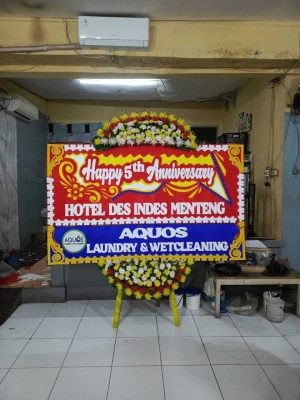 Papan Bunga di Mercure Jakarta Batavia